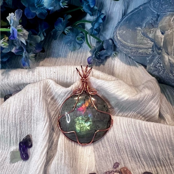 Handcrafted Copper Wire Wrapped Pendants - Picture 16 of 16